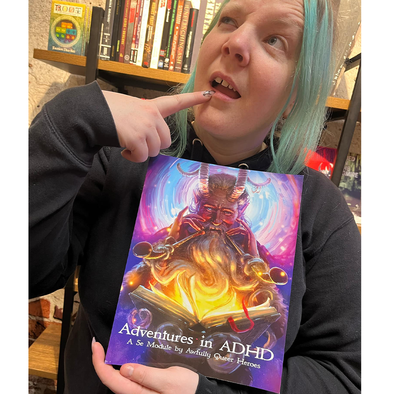 Adventures in ADHD - A 5e module to learn about ADHD in a fun easy way while adventuring through the Feywild.