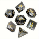 Black Lotus - Handcrafted Sharp Edge Dice