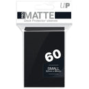 Ultra Pro Small Matte Deck Protector Sleeves 60 Pack - Black