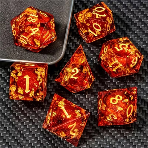 Blood Money - Liquid Core Dice Set