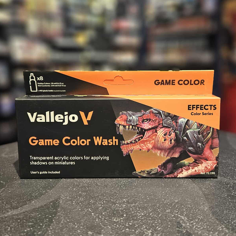 Vallejo: Game Color Wash 8 Colour Set