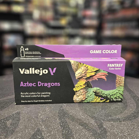 Vallejo: Game Color Aztec Dragons 8 Colour Set