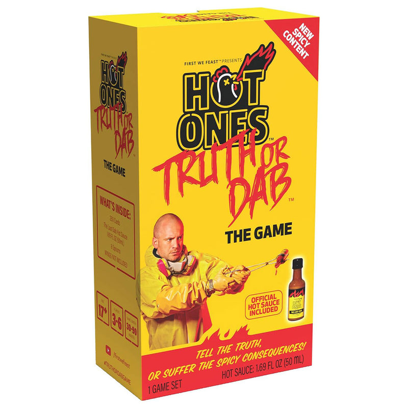 Hot Ones Truth or Dab The Game: The Spiciest Party Game
