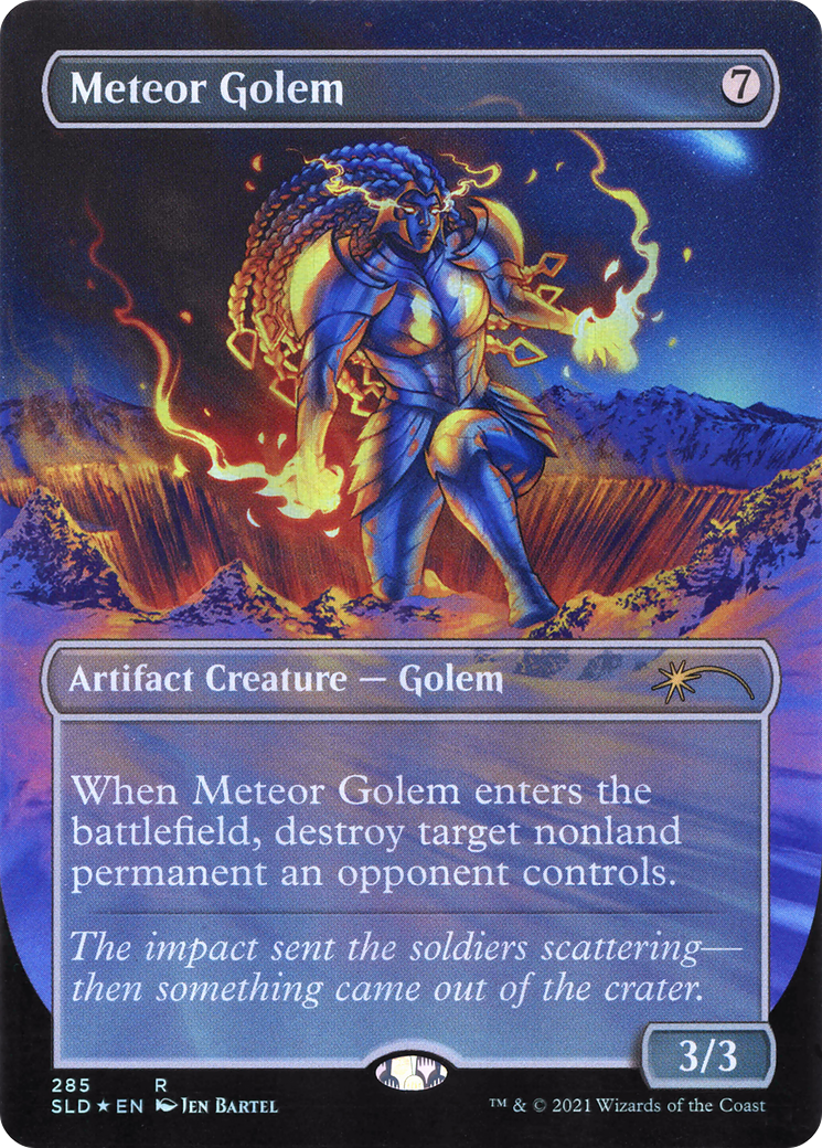 Meteor Golem (Borderless) [Secret Lair Drop Series]