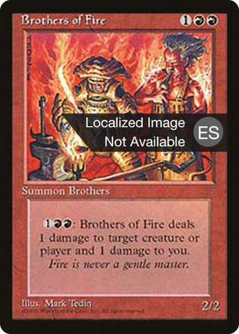 Brothers of Fire [Fourth Edition Foreign Black Border]
