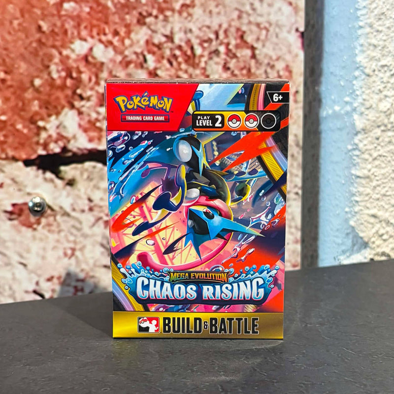 Pokemon TCG Mega Evolution: Chaos Rising Build & Battle Box
