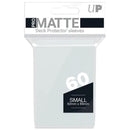 Ultra Pro Small Matte Deck Protector Sleeves 60 Pack - Clear