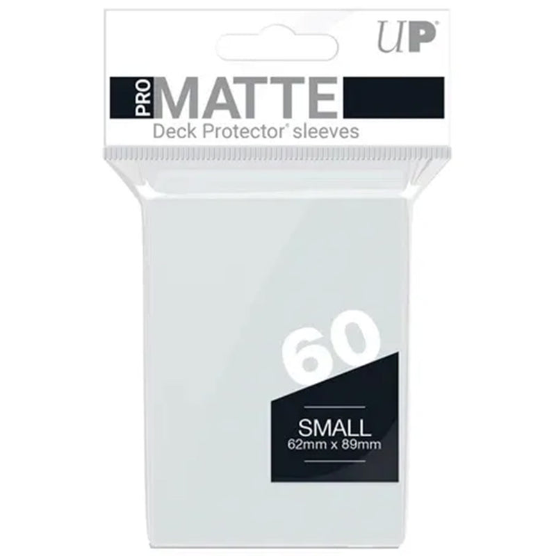 Ultra Pro Small Matte Deck Protector Sleeves 60 Pack - Clear