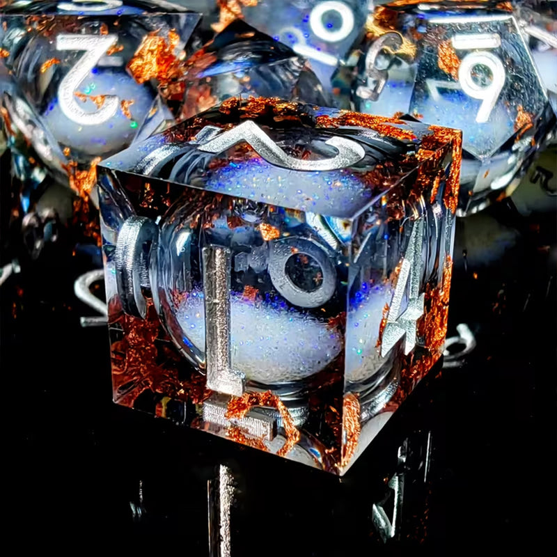 Copperfreeze - Liquid Core Dice Set