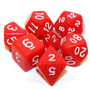 Level Five - 7 Piece Polyhedral Dice Set + Dice Bag