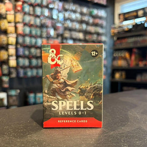 D&D Reference Cards - Spells: Levels 0–1
