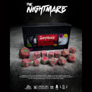 "The Nightmare" - 14pc Horror Themed Dice Set by Kraken Dice