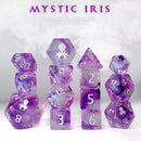 Mystic Iris 14pc Dice Set by Kraken Dice