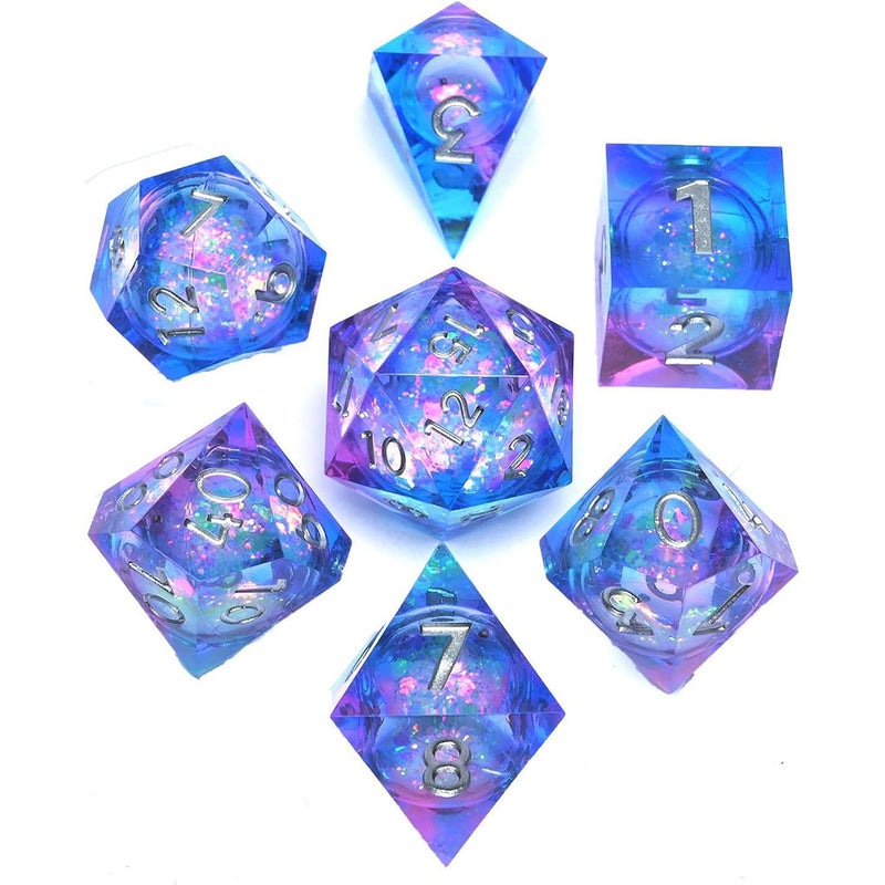 Iridesca - Liquid Core Sharp Edge Dice Set