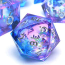 Iridesca - Liquid Core Sharp Edge Dice Set