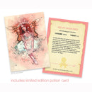 Limited Edition Infanta Rosa 14pc Dice Set (+ Potion Card) by Kraken Dice