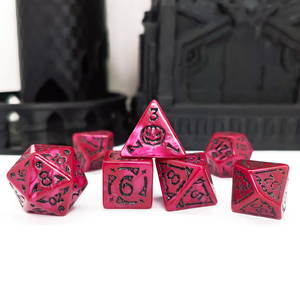 Sanderson Secrets - 7 Piece Polyhedral Dice Set + Dice Bag