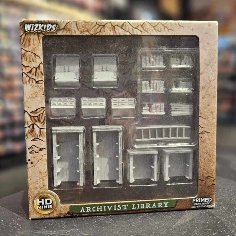 Archivist Library - WizKids Deep Cuts Unpainted Miniatures