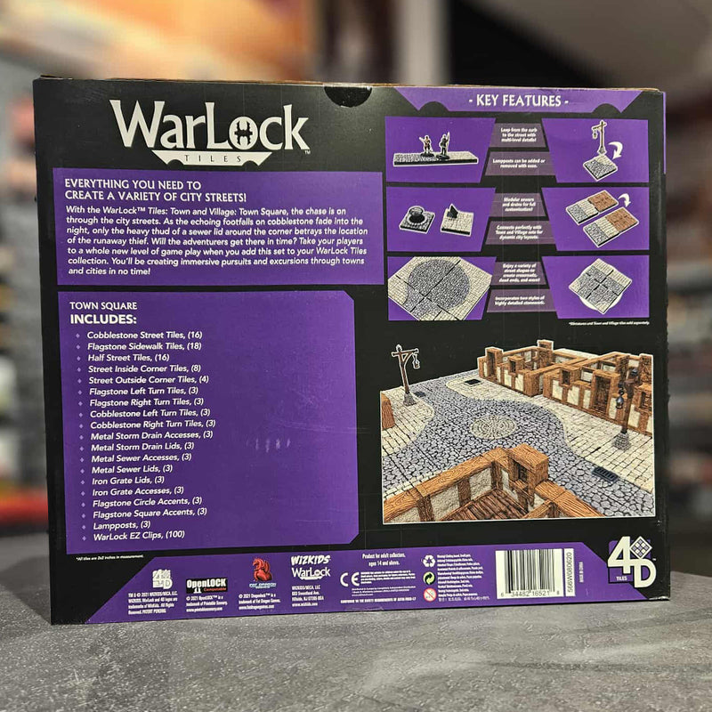 Town & Village Town Square - WarLock Tiles Base Set