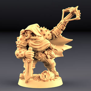 Merrian Silverfinger - Dwarven Rogue | BeaMini Print to Order Miniatures