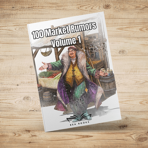 100 Market Rumors Volume 1 - Fantasy RPG Adventure Ideas