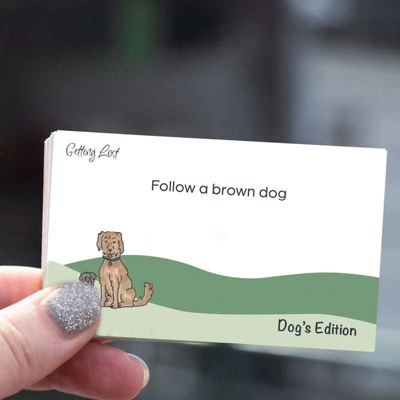 Getting Lost Travel Game - Dogs Edition