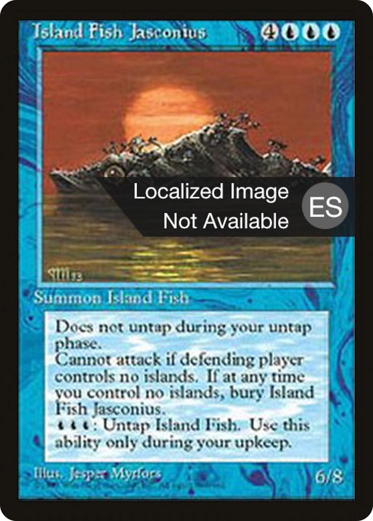 Island Fish Jasconius [Fourth Edition Foreign Black Border]