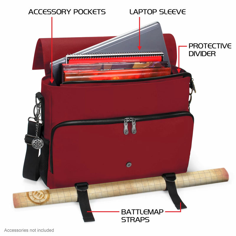 Enhance Tabletop - RPG Players Essentials Bag - Red