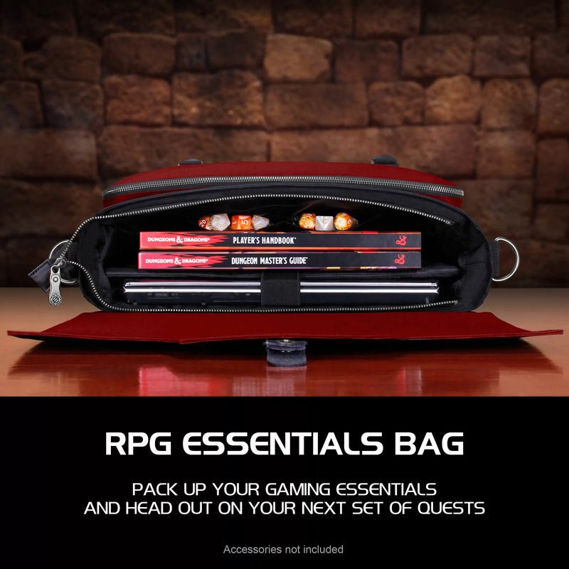 Enhance Tabletop - RPG Players Essentials Bag - Red