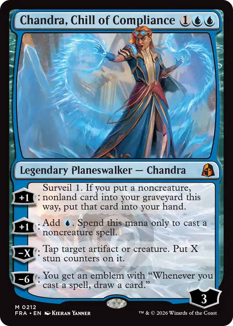 Chandra, Chill of Compliance [Reality Fracture]