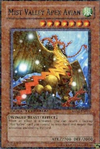 yugioh mist valley cards Divine Wind of the - Spell Card - Vintage When the effect of an Spell Mist Valley Thunder Lord
