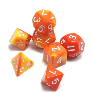 Fireball - Mini Polyhedral Dice Set