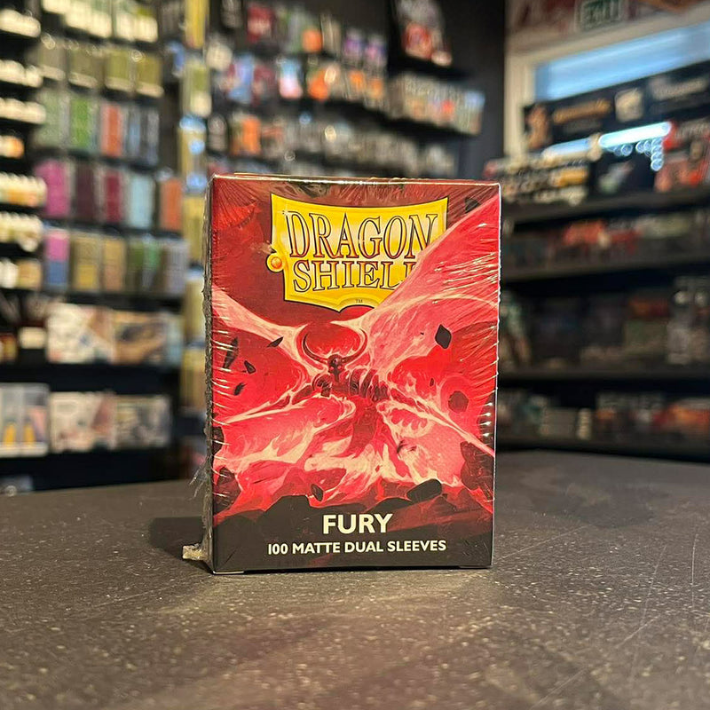 Dragon Shield Dual Matte Sleeves 100 Pack - Fury