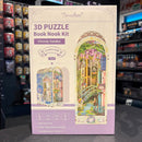Tonecheer 3D Puzzle Book Nook - Giverny Garden