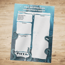 Call of Cthulhu Inventory Sheet (Fillable & Printable PDF)