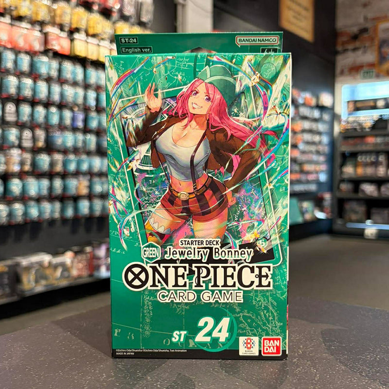 One Piece Card Game: Green Jewelry Bonney Starter Deck ST24