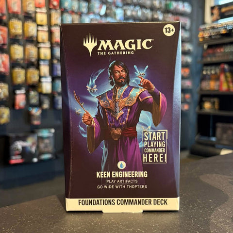 Magic The Gathering: Foundations - Commander Deck (Keen Engineering)