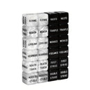 MtG Keyword Counter Dice (pack of 10) - Black & Pearl