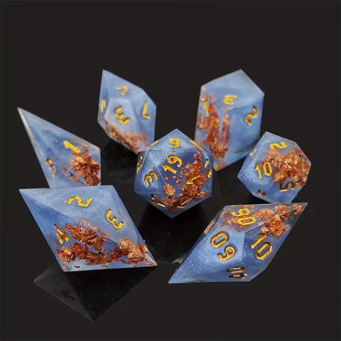 Kohakuto - Handcrafted Dice Set
