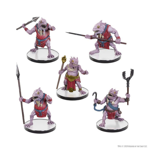 Kuo-Toa Warband - D&D Icons of the Realms Miniatures