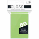 Ultra Pro Small Gloss Deck Protector Sleeves 60 Pack - Lime Green