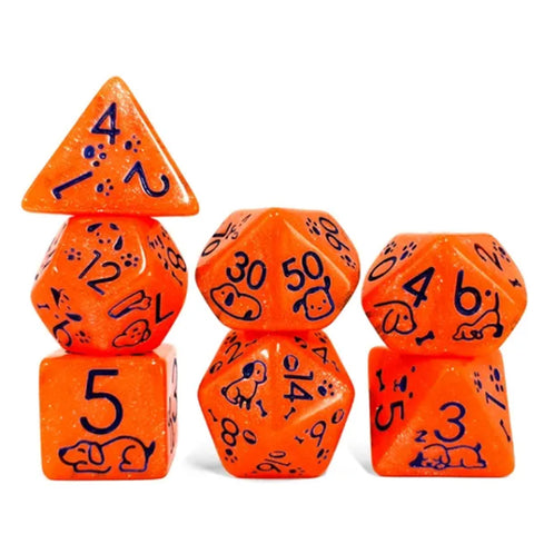 Maleficent - 7 Piece Polyhedral Dice Set + Dice Bag