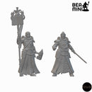 Human Paladins (wave 3) | BeaMini Unpainted RPG Miniatures