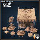 Café Stall | BeaMini Print to Order Miniatures