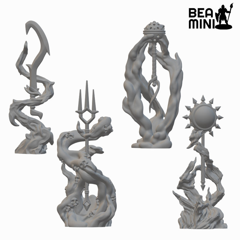 Spiritual Weapons | BeaMini Unpainted RPG Miniatures