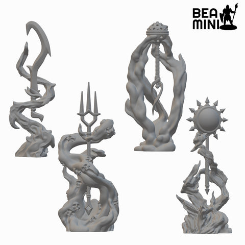 Spiritual Weapons | BeaMini Unpainted RPG Miniatures