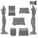 Small Scatter 1 | BeaMini Unpainted RPG Miniatures