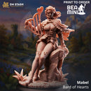 Mabel, Human Bard | BeaMini Print to Order Miniatures