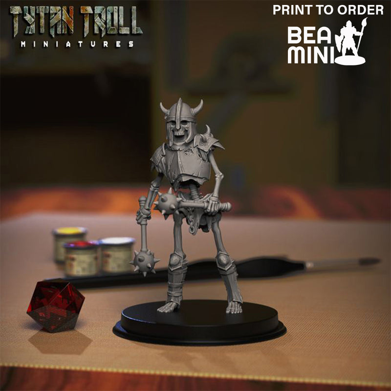 Skeleton 07 | BeaMini Print to Order Miniatures