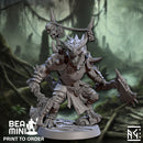 Lizardman Warlord | BeaMini Print to Order Miniatures